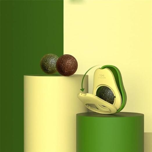 Minty Avocado Cat Toy