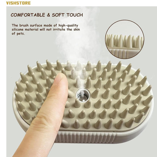 Gentle Pet Steam Brush