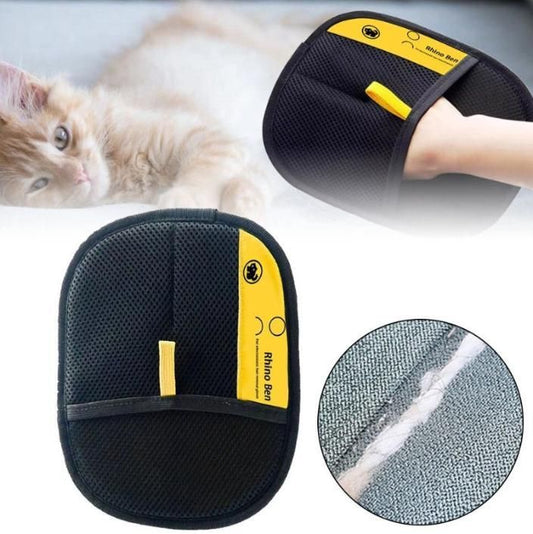 Gentle Pet Grooming Gloves
